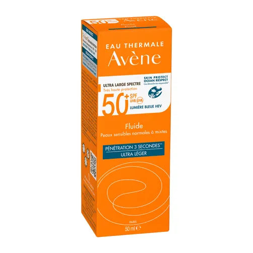Avéne Fluido Protector Solar FPS 50 50 ml
