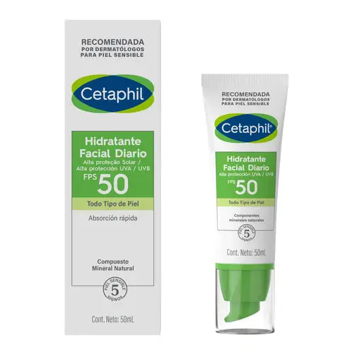 Cetaphil Hidratante Facial Diario FPS 50 50 ml