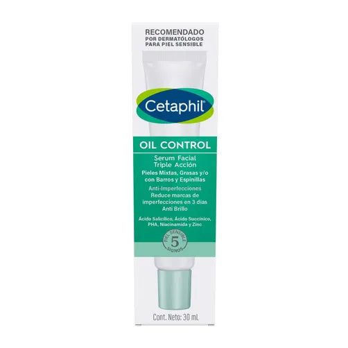 Cetaphil Oil Control Sérum Facial Triple Acción 30 ml