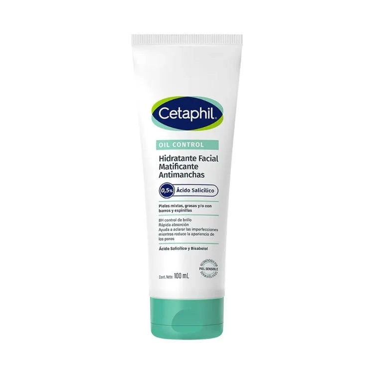 Cetaphil Oil Control Hidratante Facial Matificante Antimanchas 100 ml