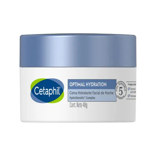 Cetaphil Optimal Hydration Crema Hidratante Facial de Noche 48 g