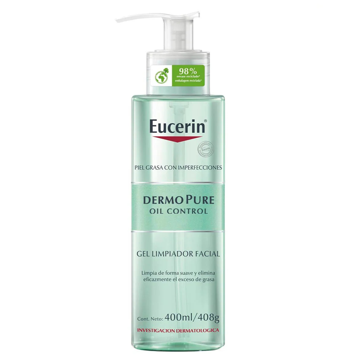 Eucerin DermoPure Gel Limpiador Facial 400 ml