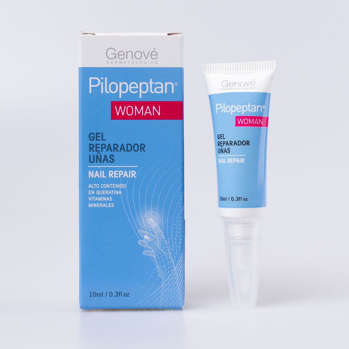 Genové Pilopeptan Gel Reparador de Uñas 10 ml