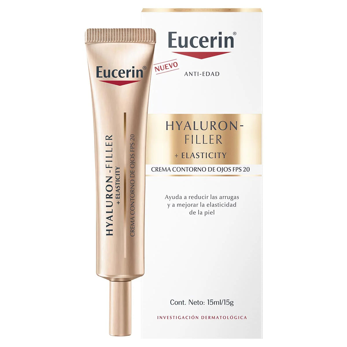 Eucerin Hyaluron Elasticity Ojos FPS15