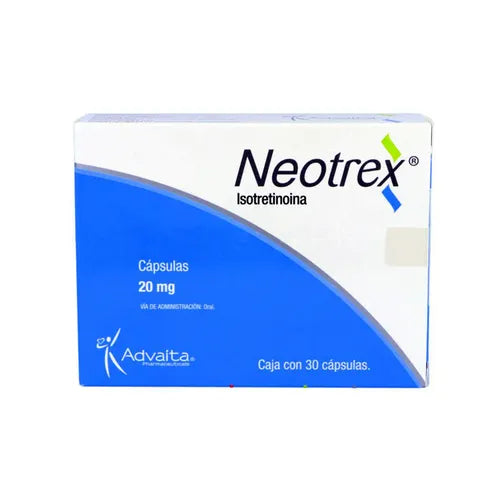 Neotrex 20 mg con 30 Cap