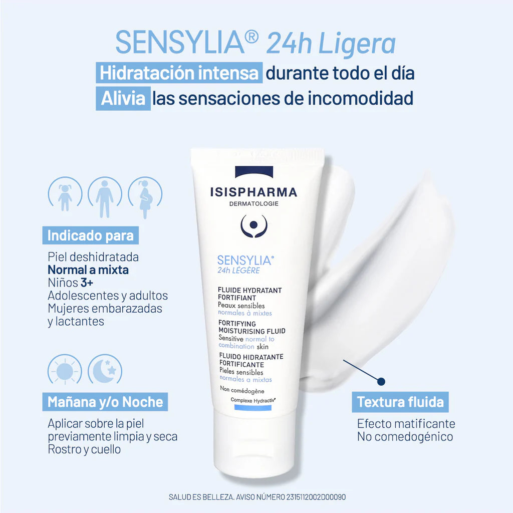 Isispharma Sensylia 24h Legere 40 ml