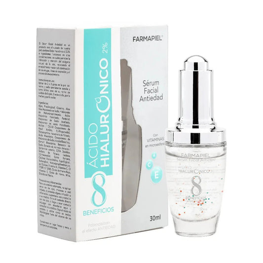 Sérum Facial Antiedad con Ácido Hialurónico 2% 30 g
