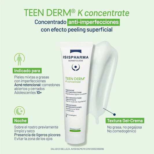 Isispharma Teen Derm K Concentrate 30 ml