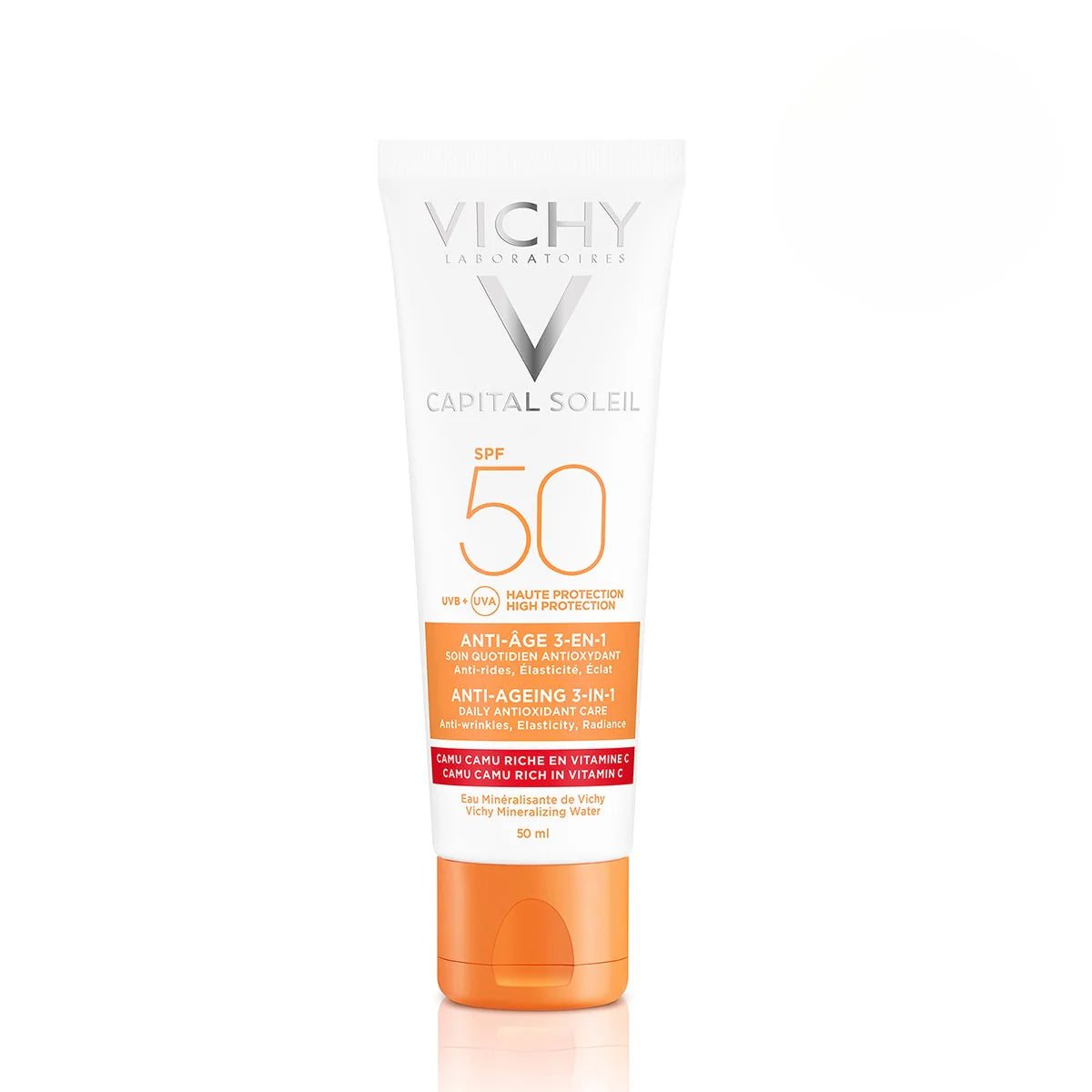 Vichy Ideal Soleil Antiedad FPS50 Fluido 50 ml