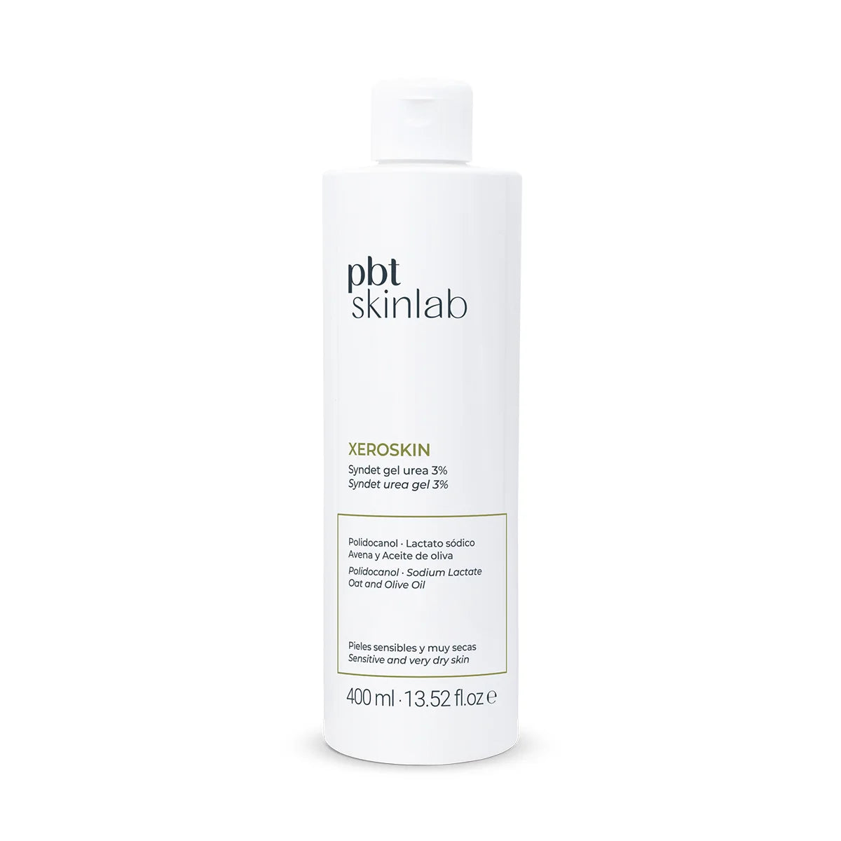 PBT Xeroskin Syndet Gel Urea 3% 400 ml