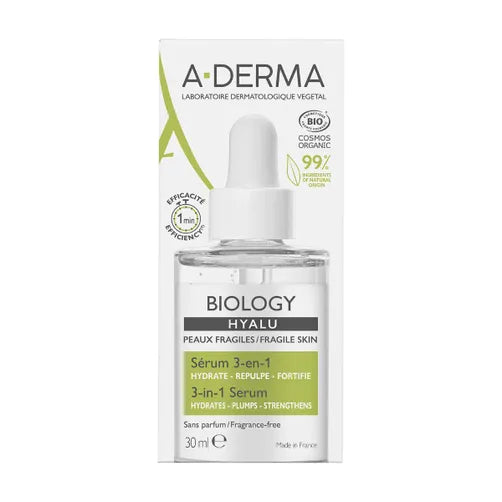 A-Derma Biology Hyalu Serum 3 en 1 30 ml