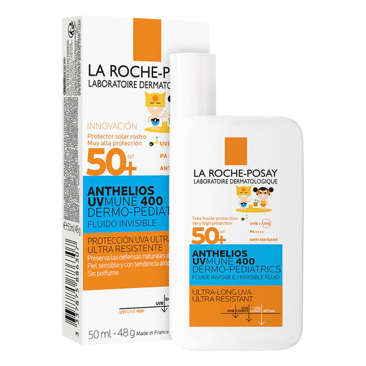 La Roche Posay Anthelios UVMune 400 Dermo-Pediatrics Fluido Invisible FPS50+ 50 ml