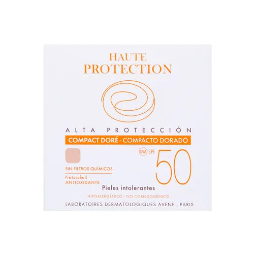 Avéne Compacto Mineral Dorado FPS 50 10 g