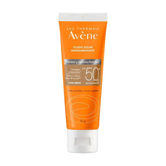 Avéne Fluido Solar Despigmentante Tono Medio FPS 50 40 g