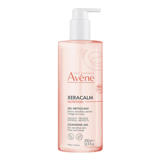 Avéne Xeracalm Nutrition Gel Limpiador 500 ml