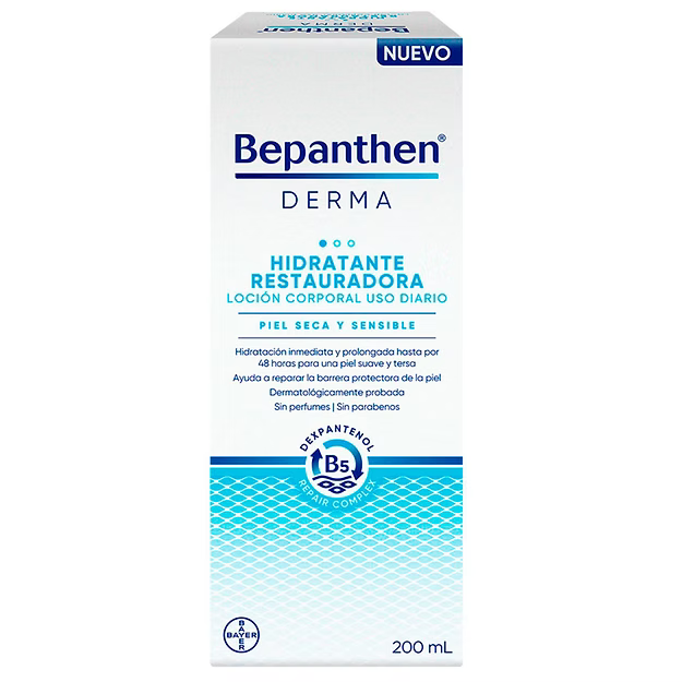 Bepanthen Derma Hidratante Restauradora 200 ml