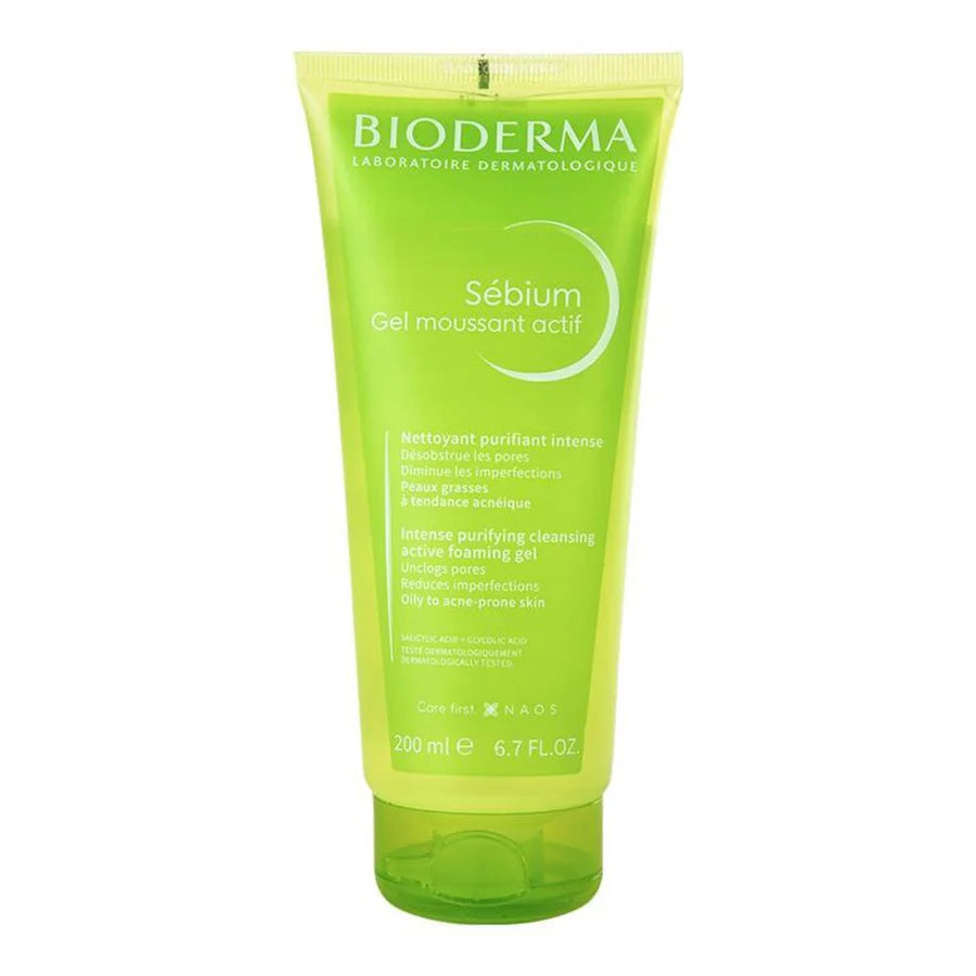 Bioderma Sebium Gel Moussant Actif 200 ml