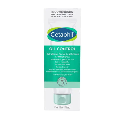 Cetaphil Oil Control Hidratante Facial Matificante Antimanchas 89 ml
