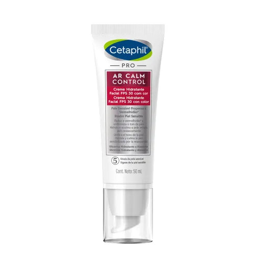 Cetaphil PRO AC Calm Control Crema Hidratante Facial FPS 30 con Color 50 ml