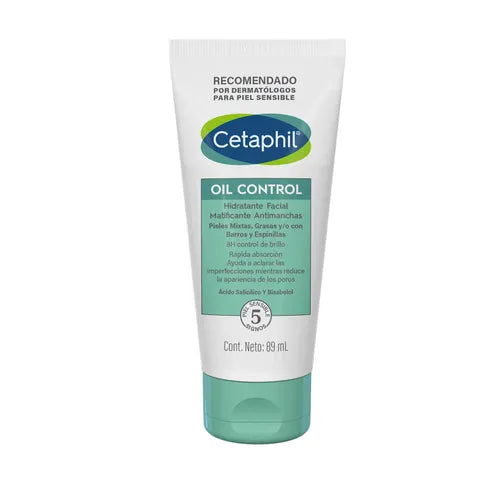 Cetaphil Oil Control Hidratante Facial Matificante Antimanchas 89 ml