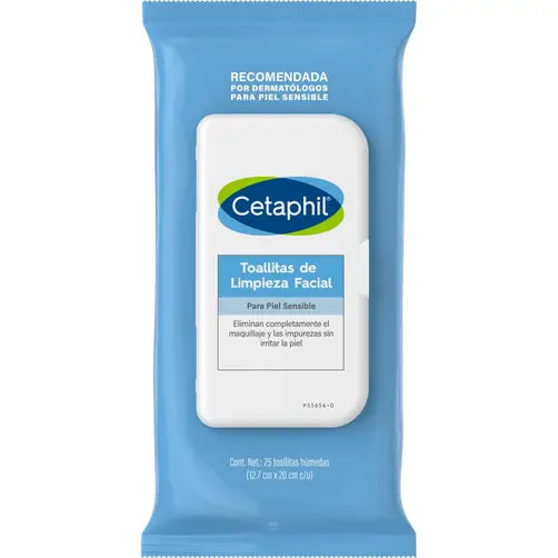 Cetaphil Toallitas de Limpieza Facial 25 Toallitas