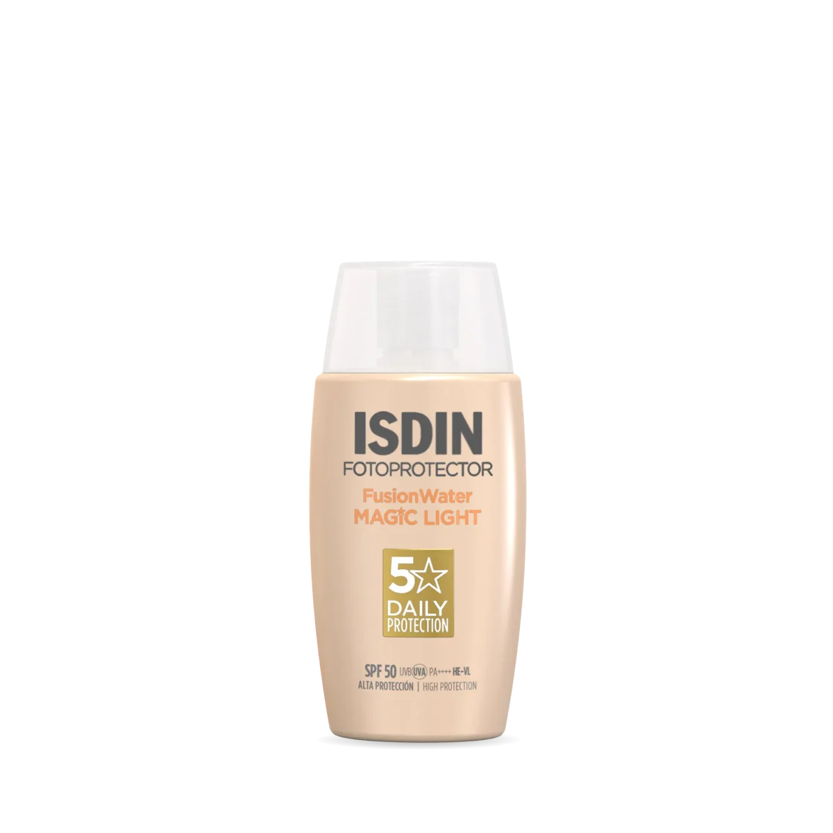 Isdin Fusion Water Magic Color Light 50 ml