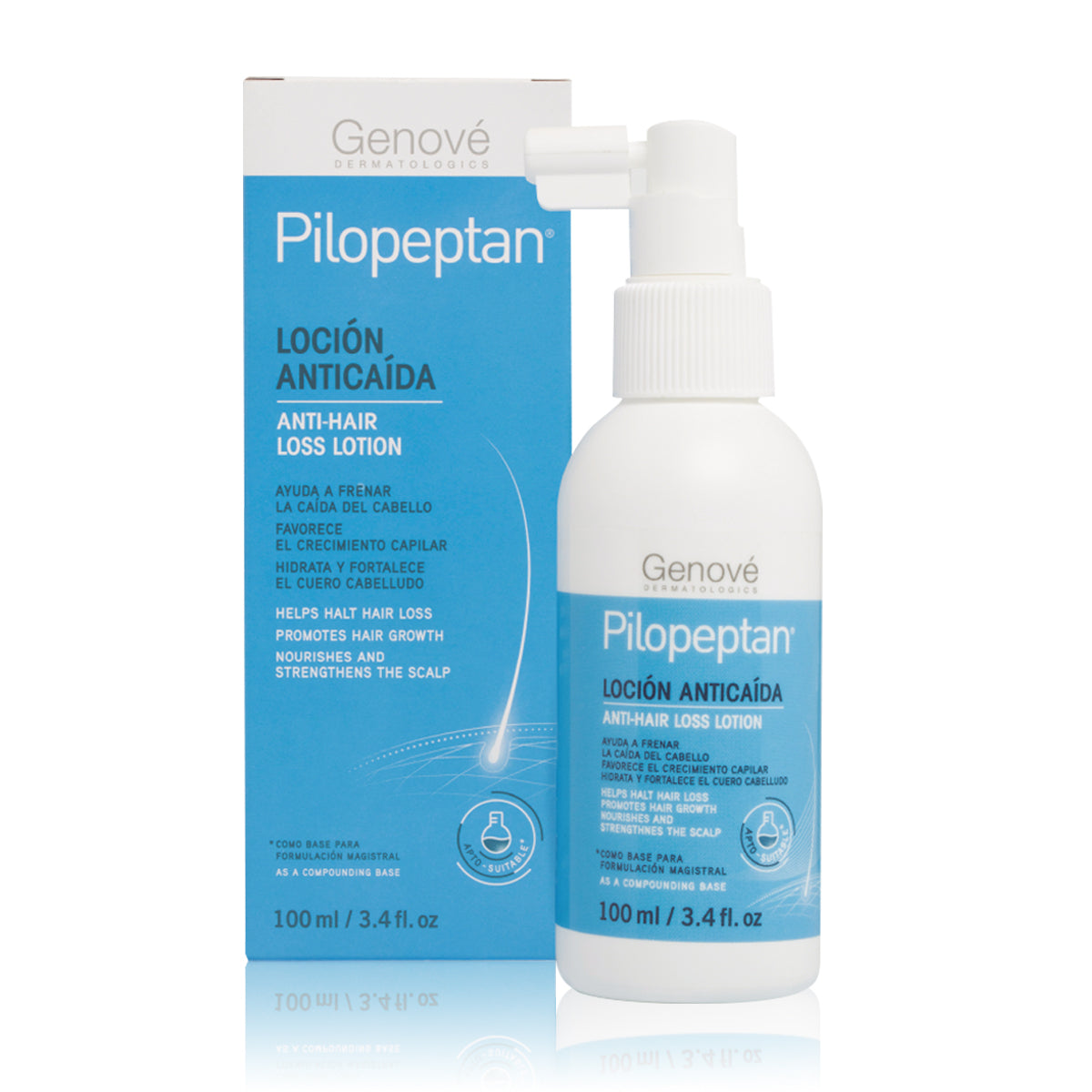 Genové Pilopeptan Loción Anticaída 100 ml