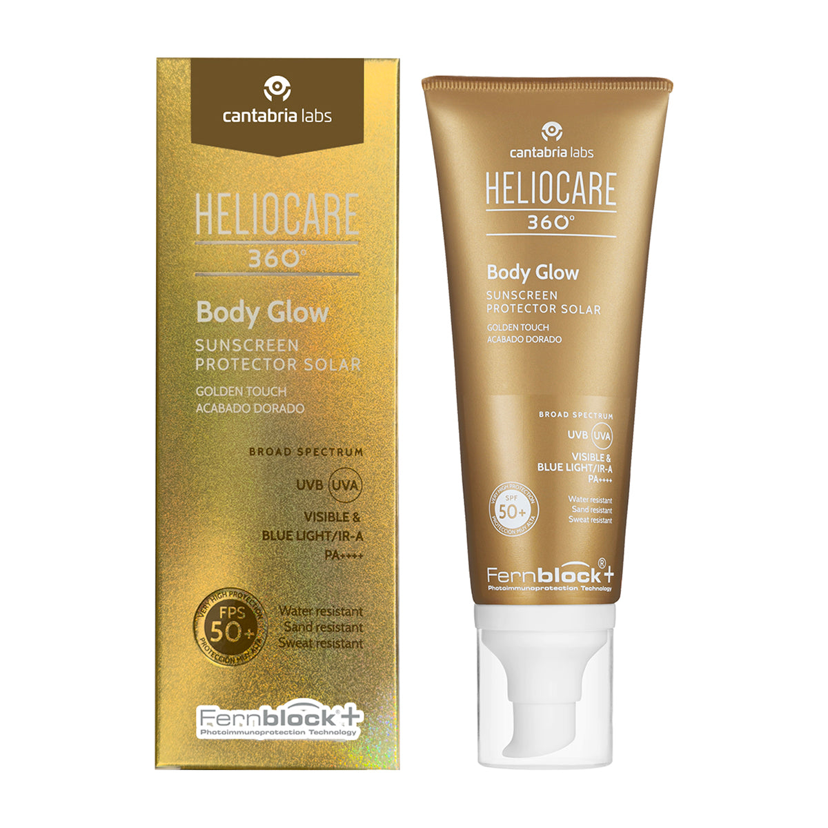 Cantabria Labs Heliocare 360° Body Glow SPF 50+ 100 ml