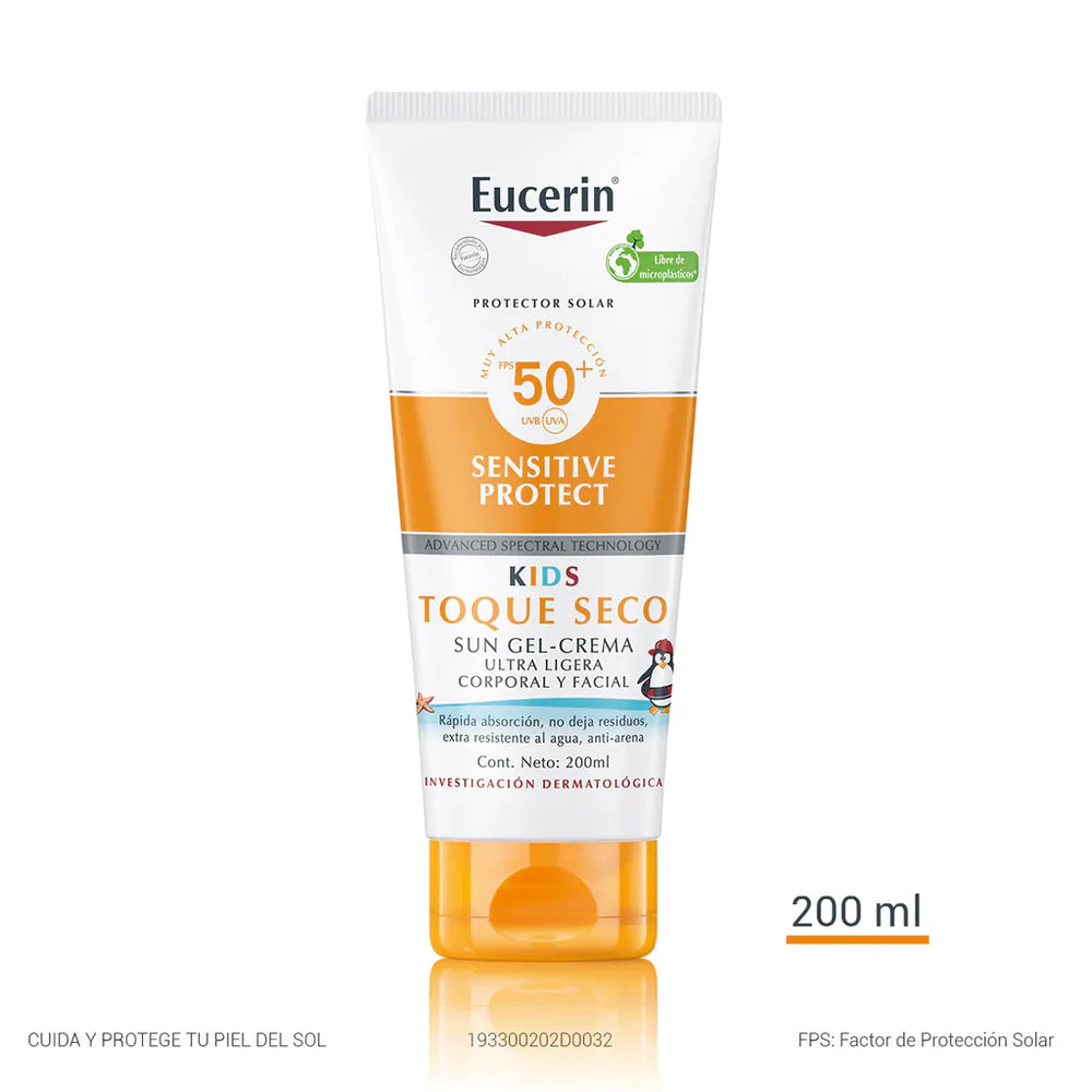 Eucerin Sun Kids Gel Crema FPS 50 200 ml