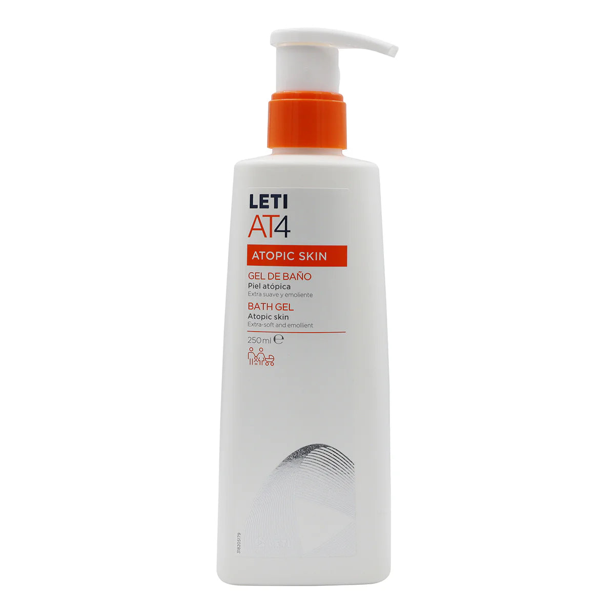 Leti AT4 Gel de Baño 250 ml