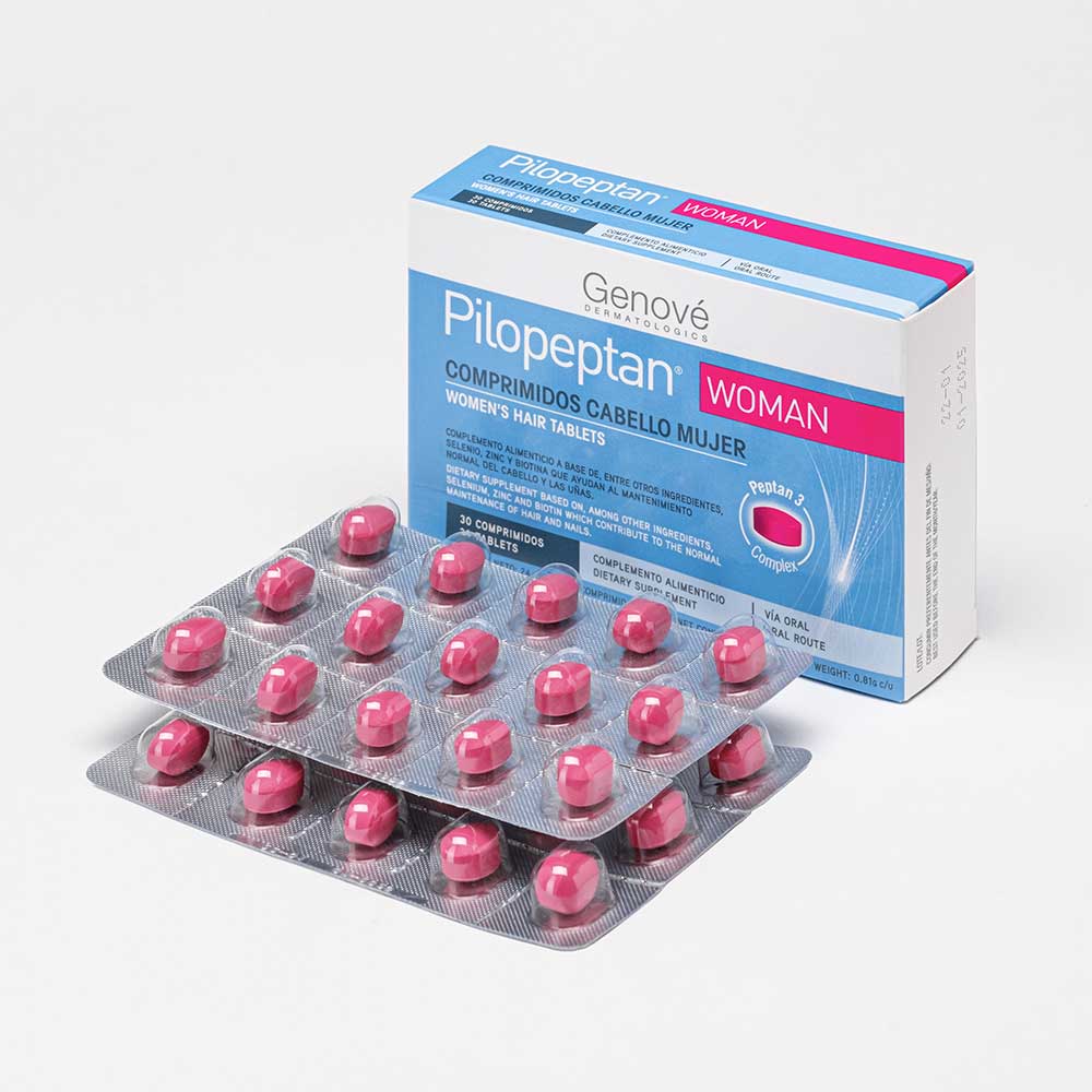 Genové Pilopeptan Woman Suplemento Alimenticio 30 Comprimidos