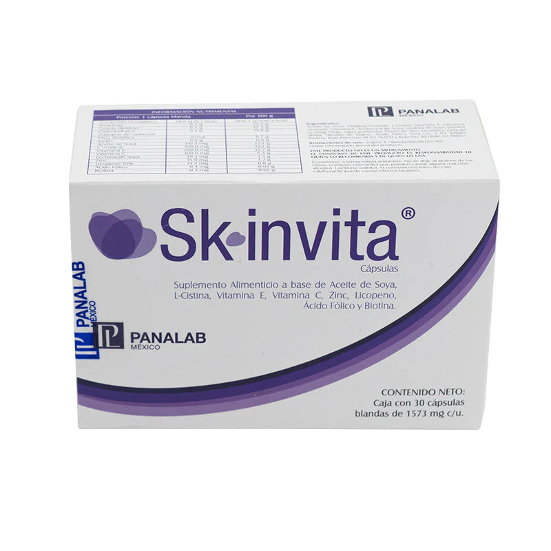 Panalab Skinvita Suplemento Alimenticio 30 cápsulas