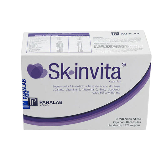Panalab Skinvita Suplemento Alimenticio 30 cápsulas