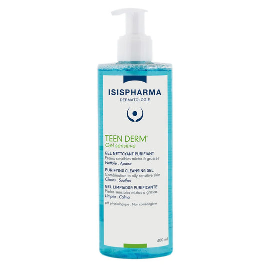 Isispharma Teen Derm Gel Sensitive 400 ml