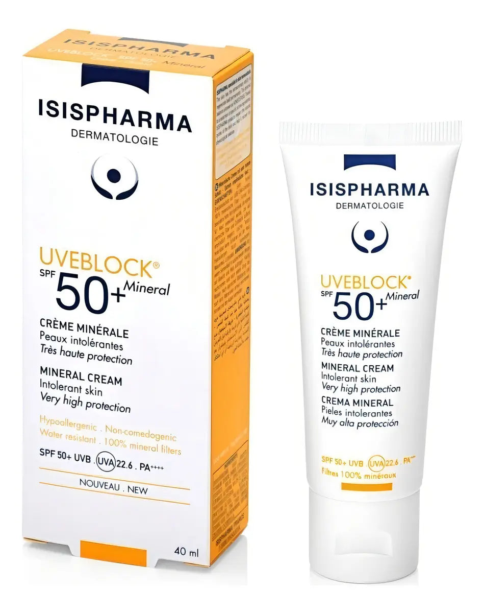 Isispharma Uveblock SPF50 Mineral 40 ml