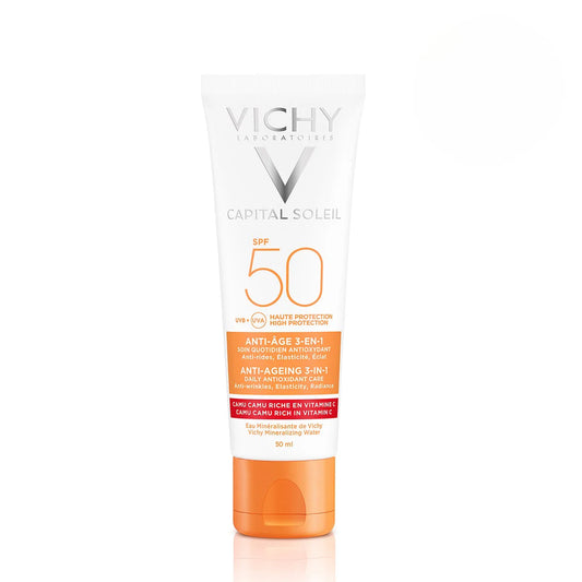 Vichy Ideal Soleil Antiedad FPS50 Fluido 50 ml